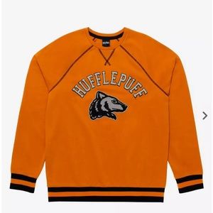 Harry Potter Hufflepuff Collegiate Crewneck - BoxLunch Exclusive Unisex